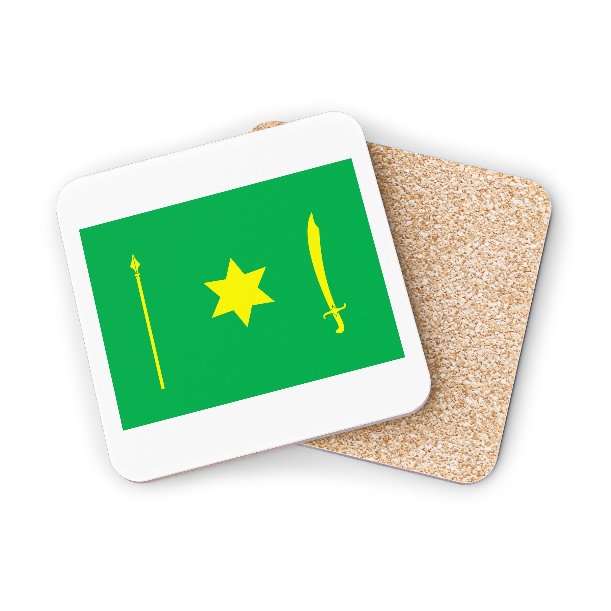 The Flag of Novgorod Siverskyi Coasters - Image 6