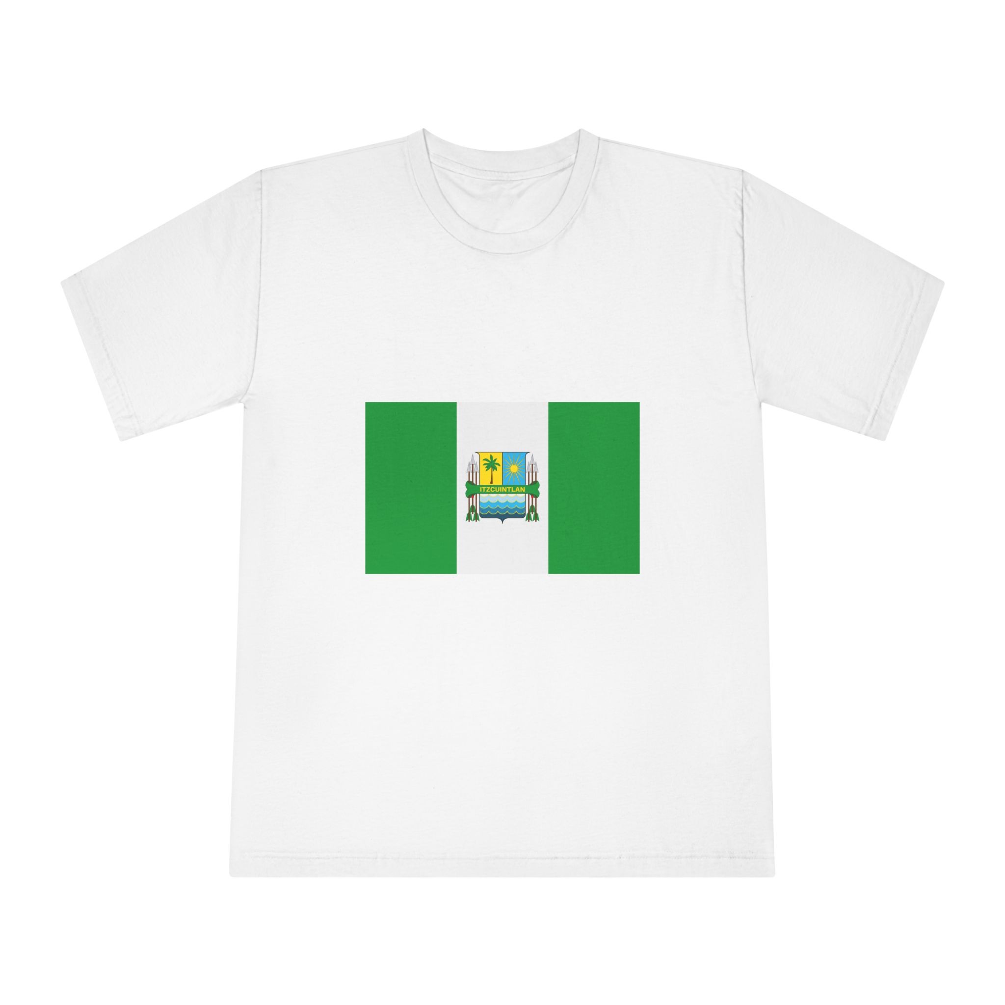 Flag of Escuintla Department Unisex Classic Crewneck T Shirt