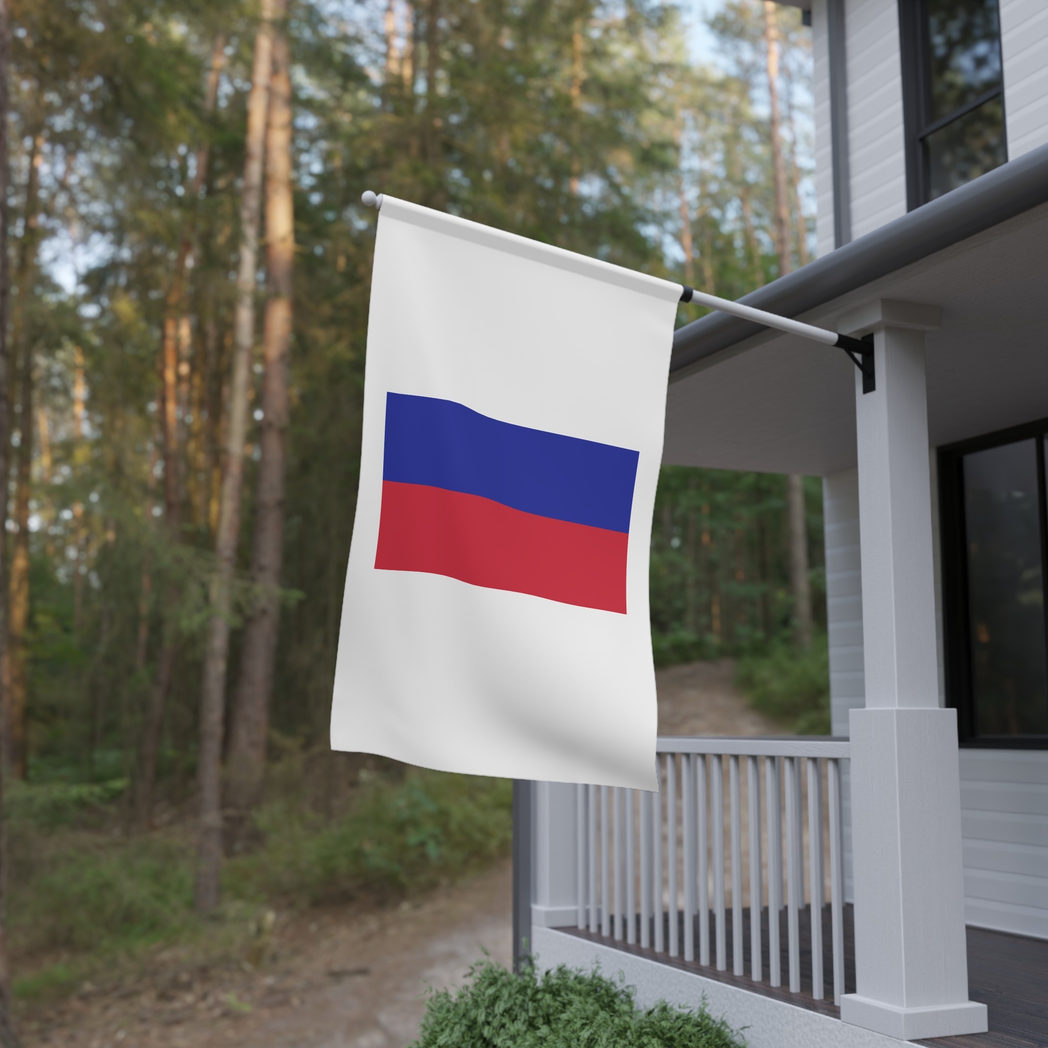 Flag of Haiti (civil) House Banner - Image 4