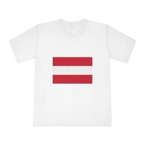 Flag of Austria Unisex Classic Crewneck T Shirt