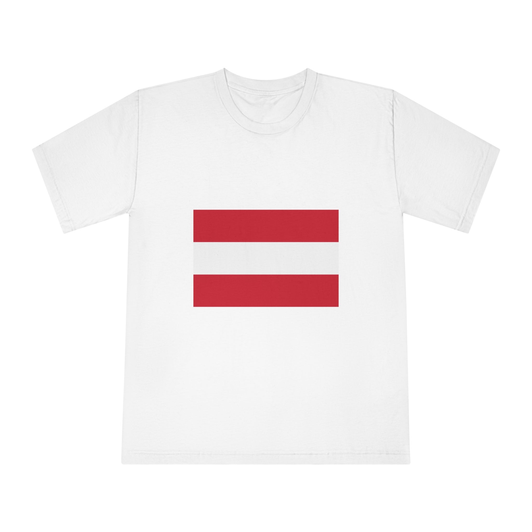 Flag of Austria Unisex Classic Crewneck T Shirt