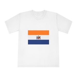 Flag of Albany, New York Unisex Classic Crewneck T Shirt