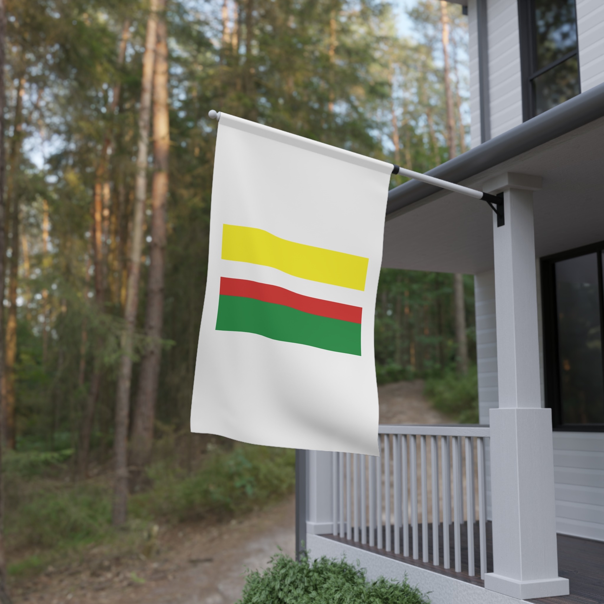 Pol Województwo Lubuskie Flag House Banner - Image 4