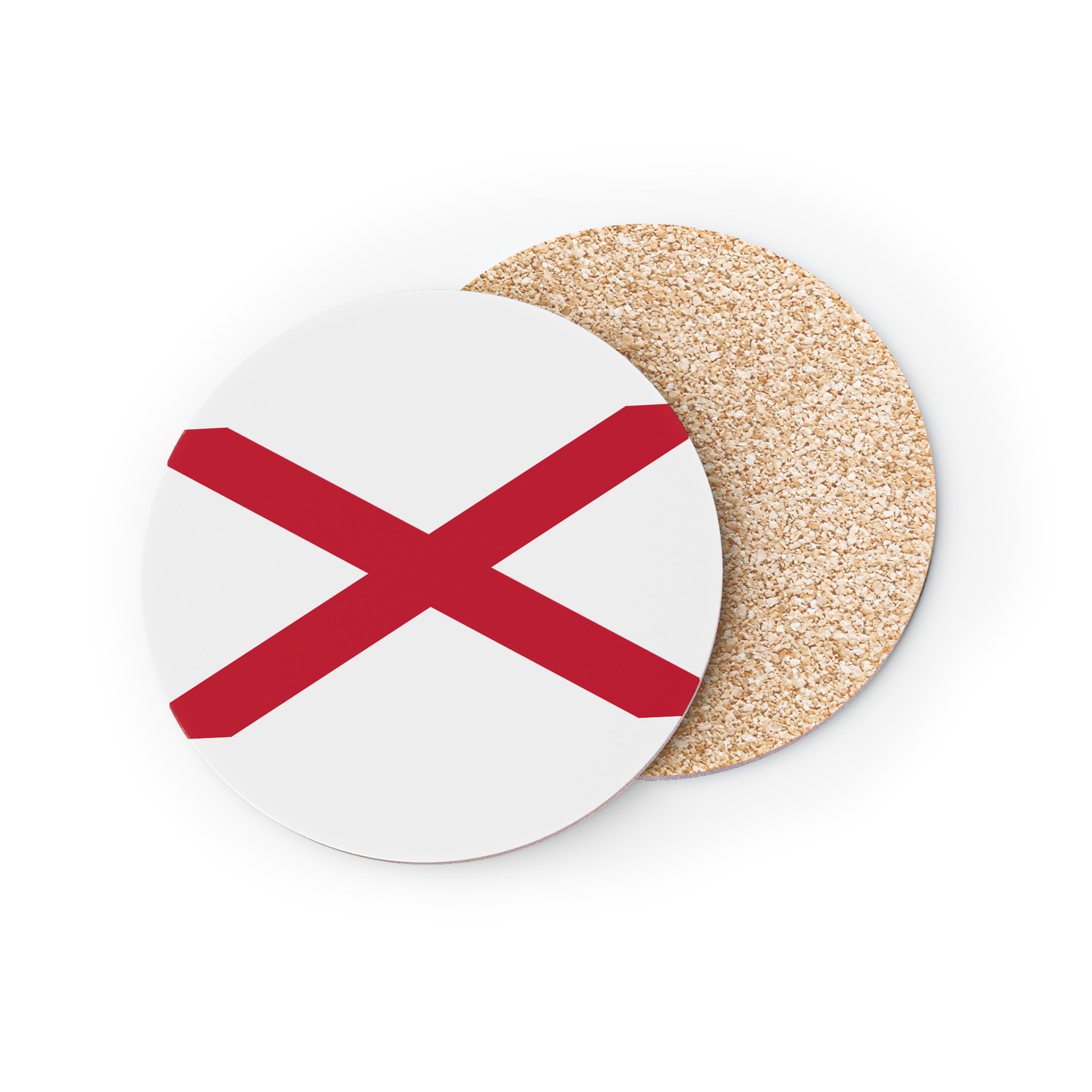 Saint Patrick's Saltire Coasters