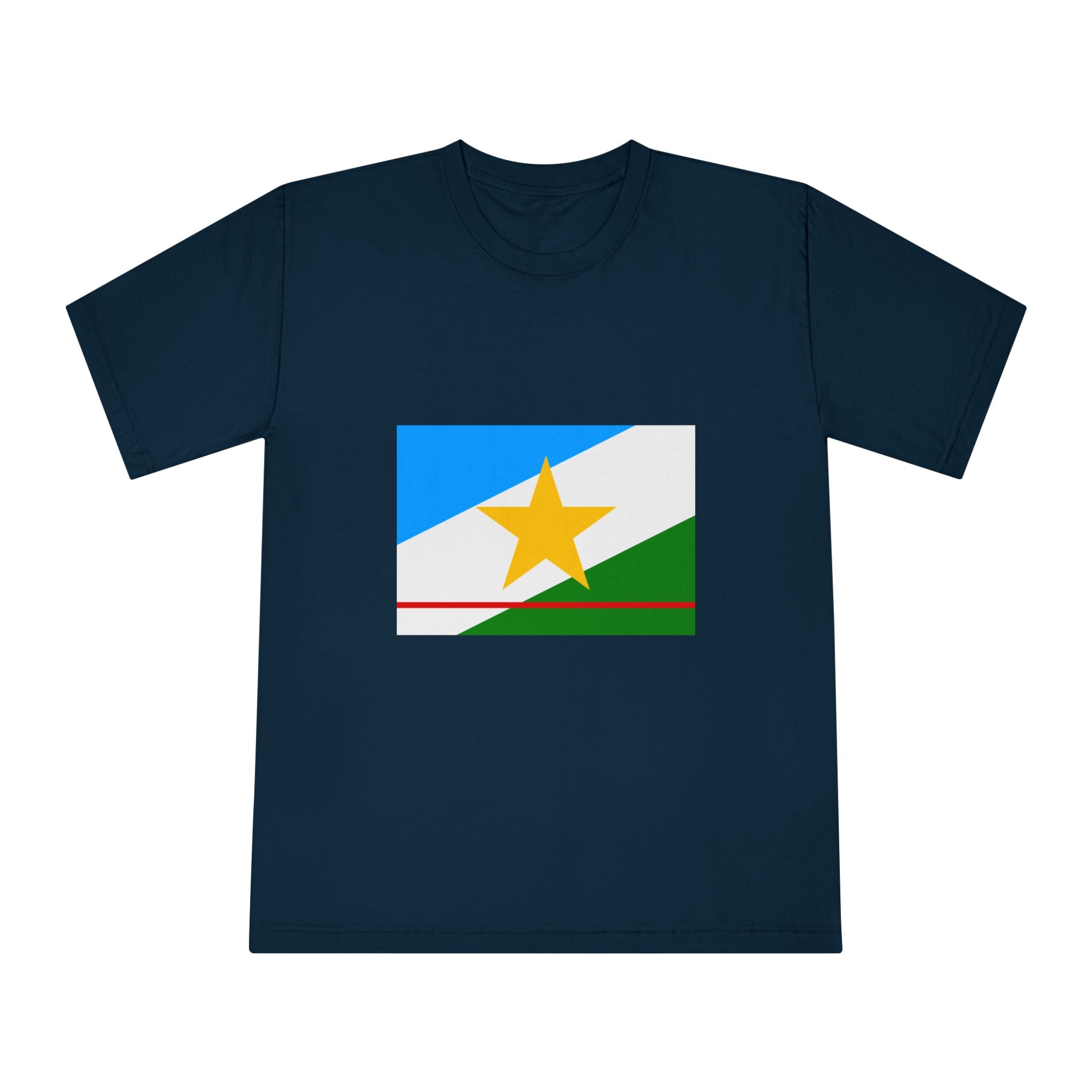 Bandeira de Roraima Unisex Classic Crewneck T Shirt - Image 17