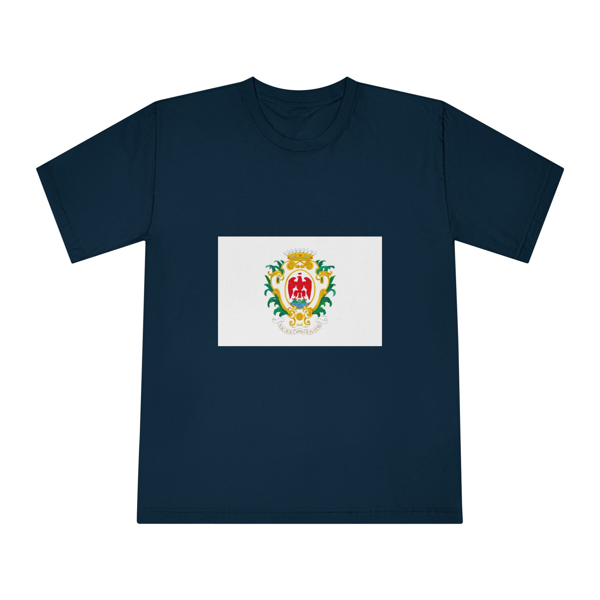 Bandièra de Niça Unisex Classic Crewneck T Shirt - Image 17
