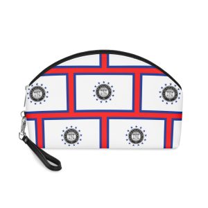 Flag of Savannah, Georgia Makeup Bag