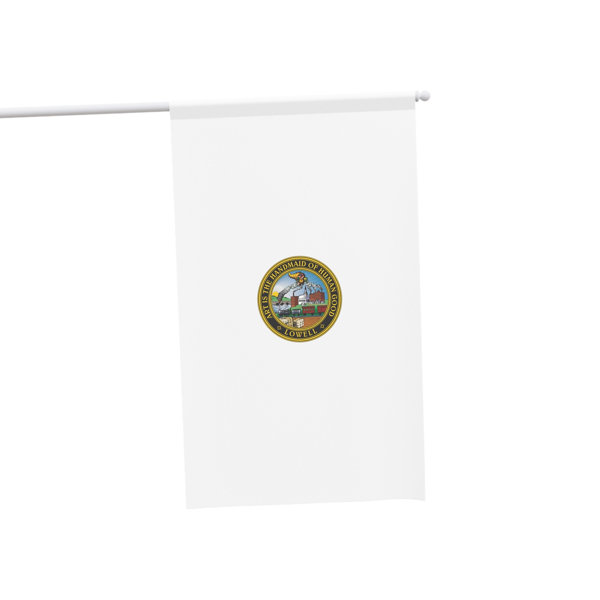 Flag of Lowell, Massachusetts House Banner - Image 3