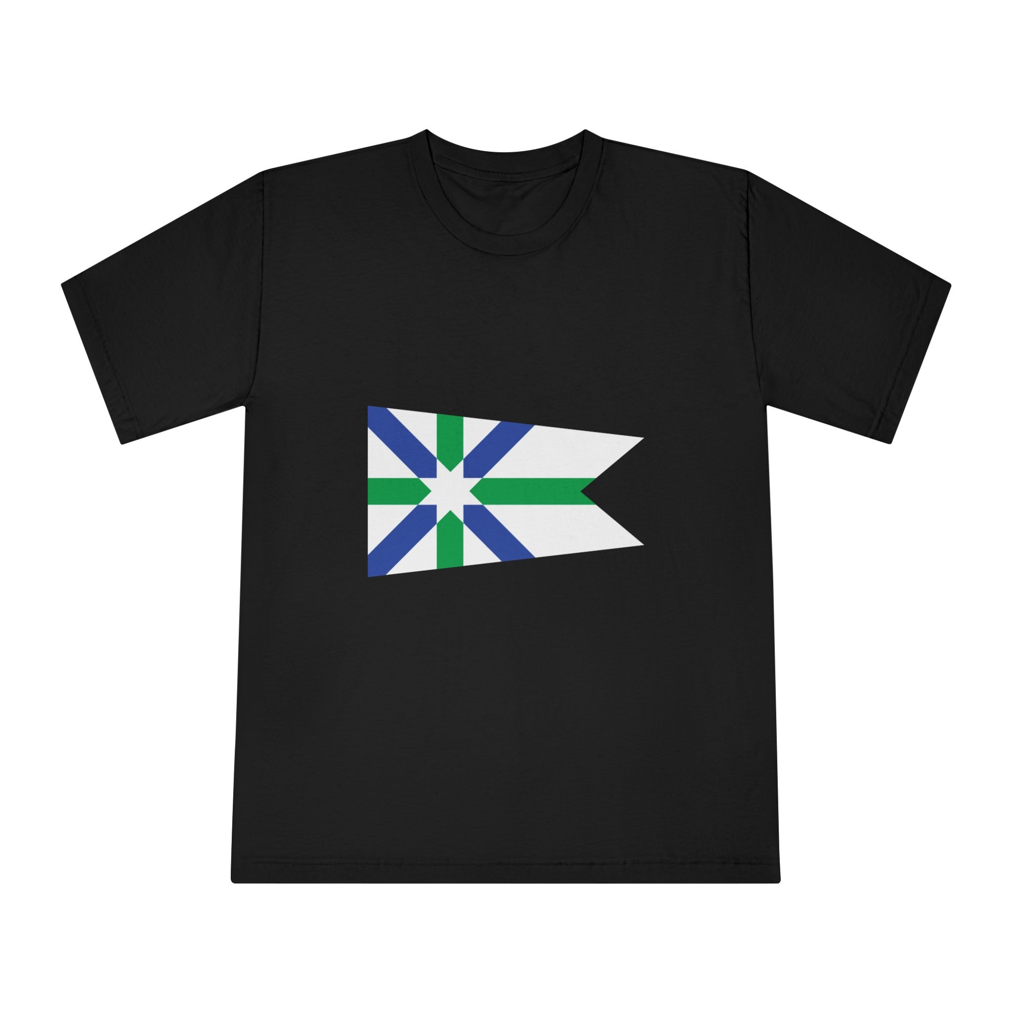 Flag of Kent, Ohio Unisex Classic Crewneck T Shirt - Image 5