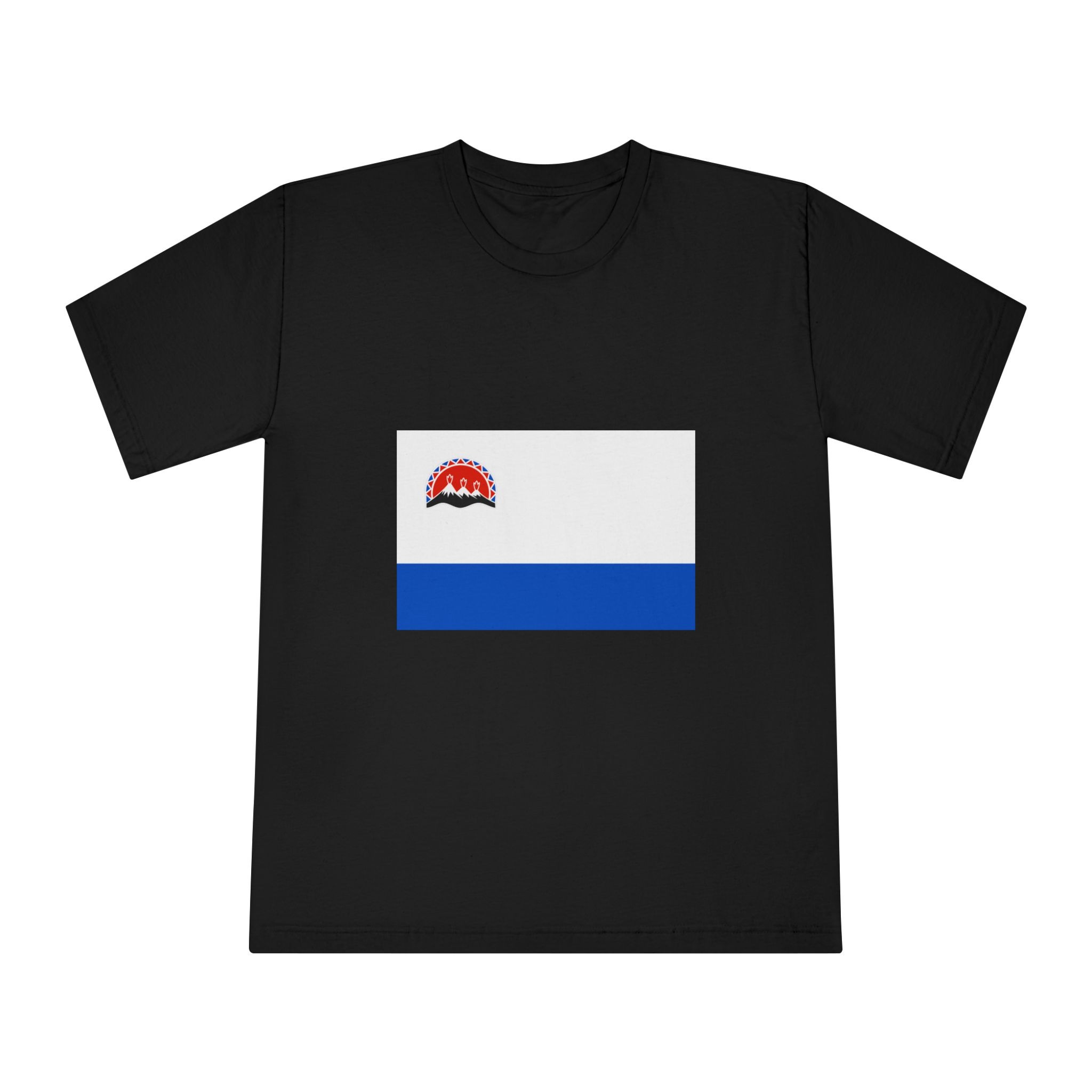 Flag of Kamchatka Krai Unisex Classic Crewneck T Shirt - Image 5