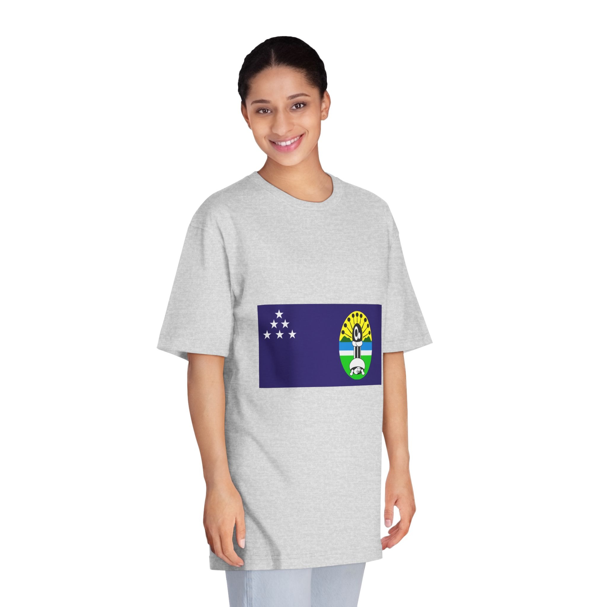 Flag of Central Province Solomon Islands Unisex Classic Crewneck T Shirt - Image 15