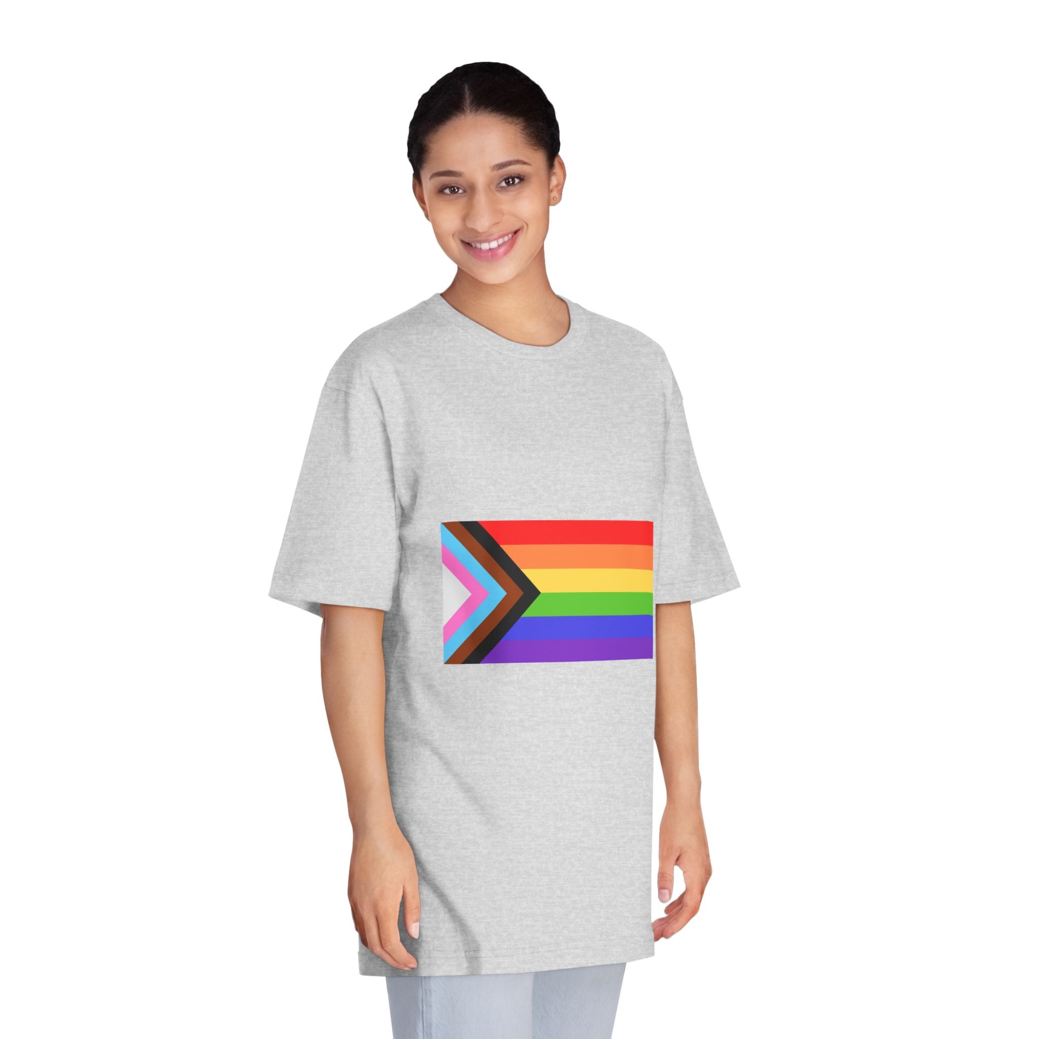 Pride New Flag Unisex Classic Crewneck T Shirt - Image 15