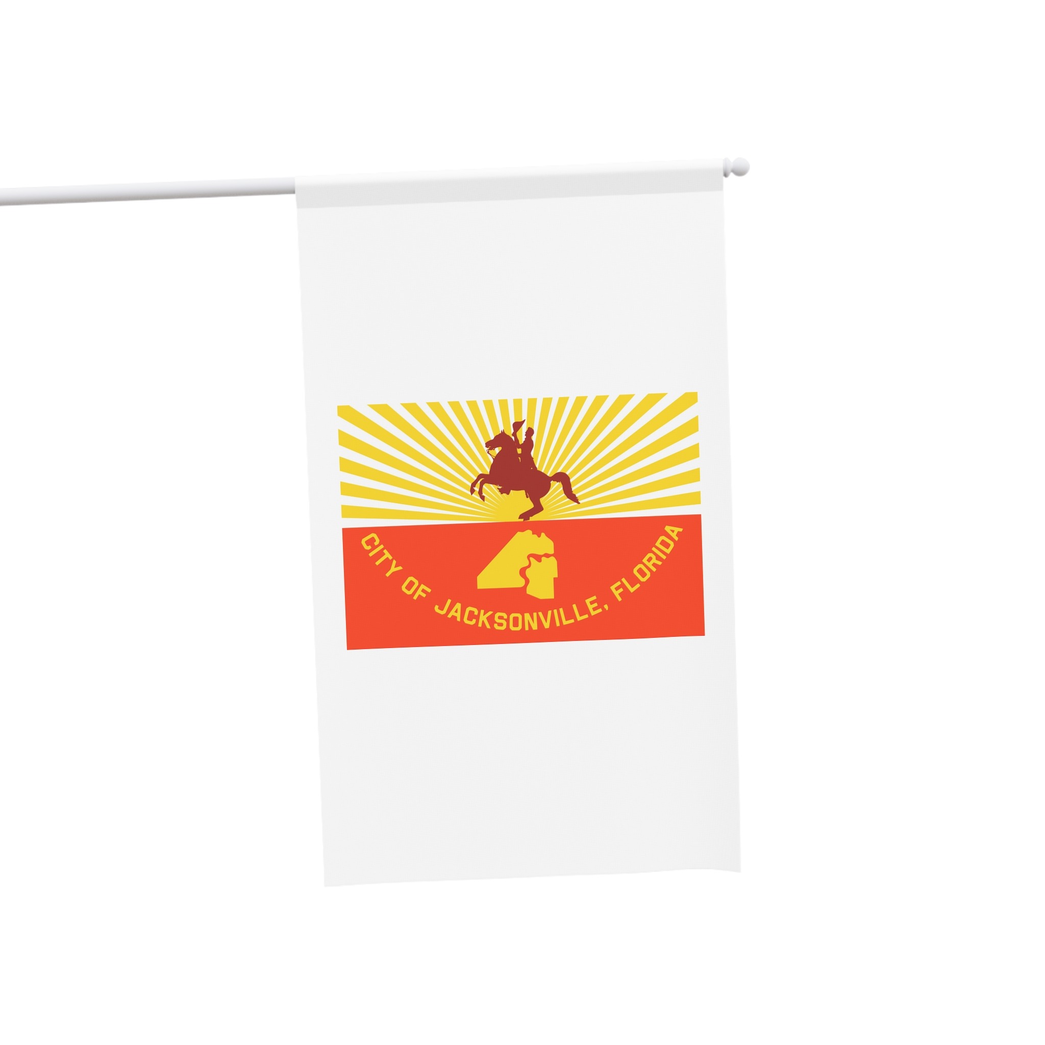 Flag of Jacksonville Florida House Banner - Image 3