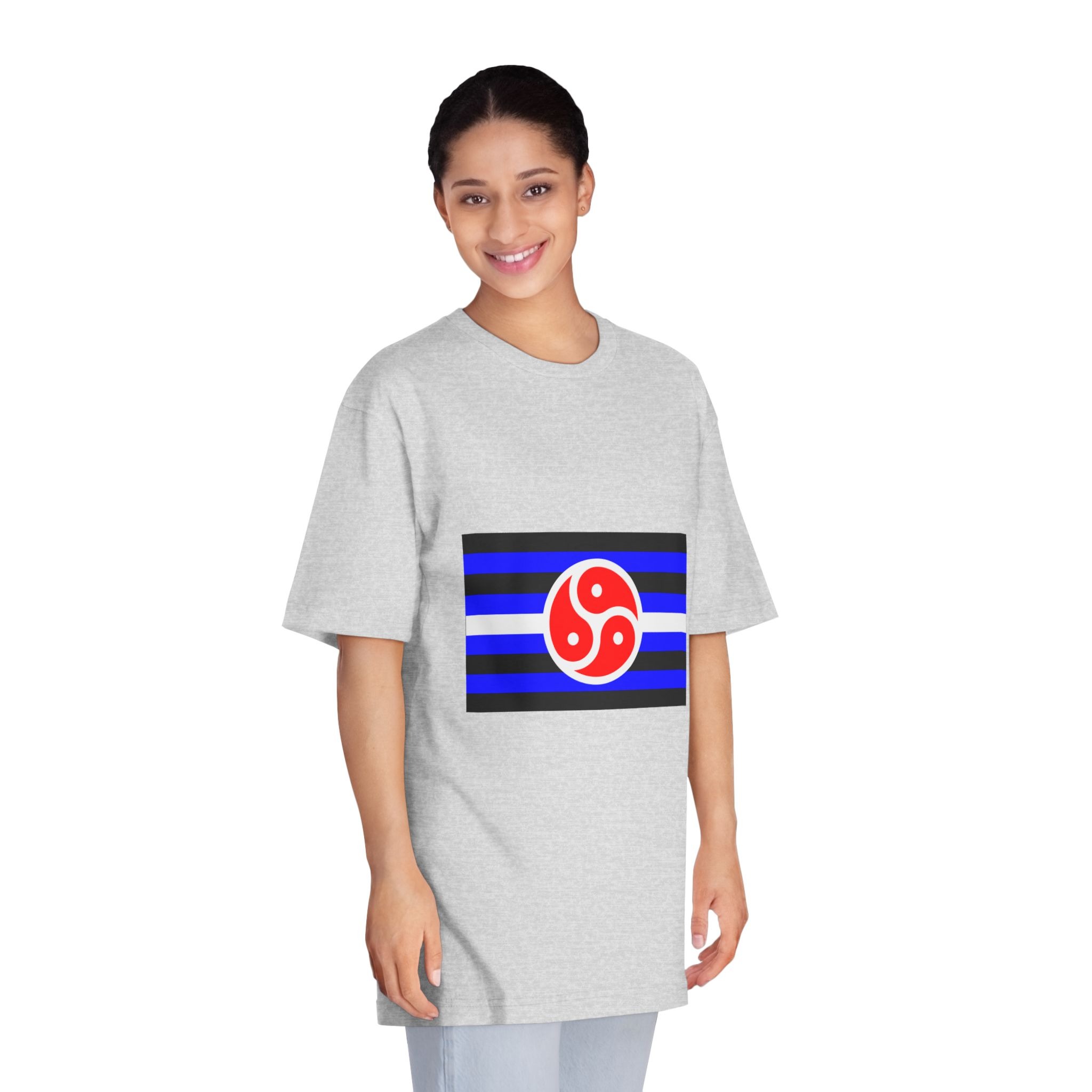 Px Bdsm Rights Flag Tanos Unisex Classic Crewneck T Shirt - Image 15