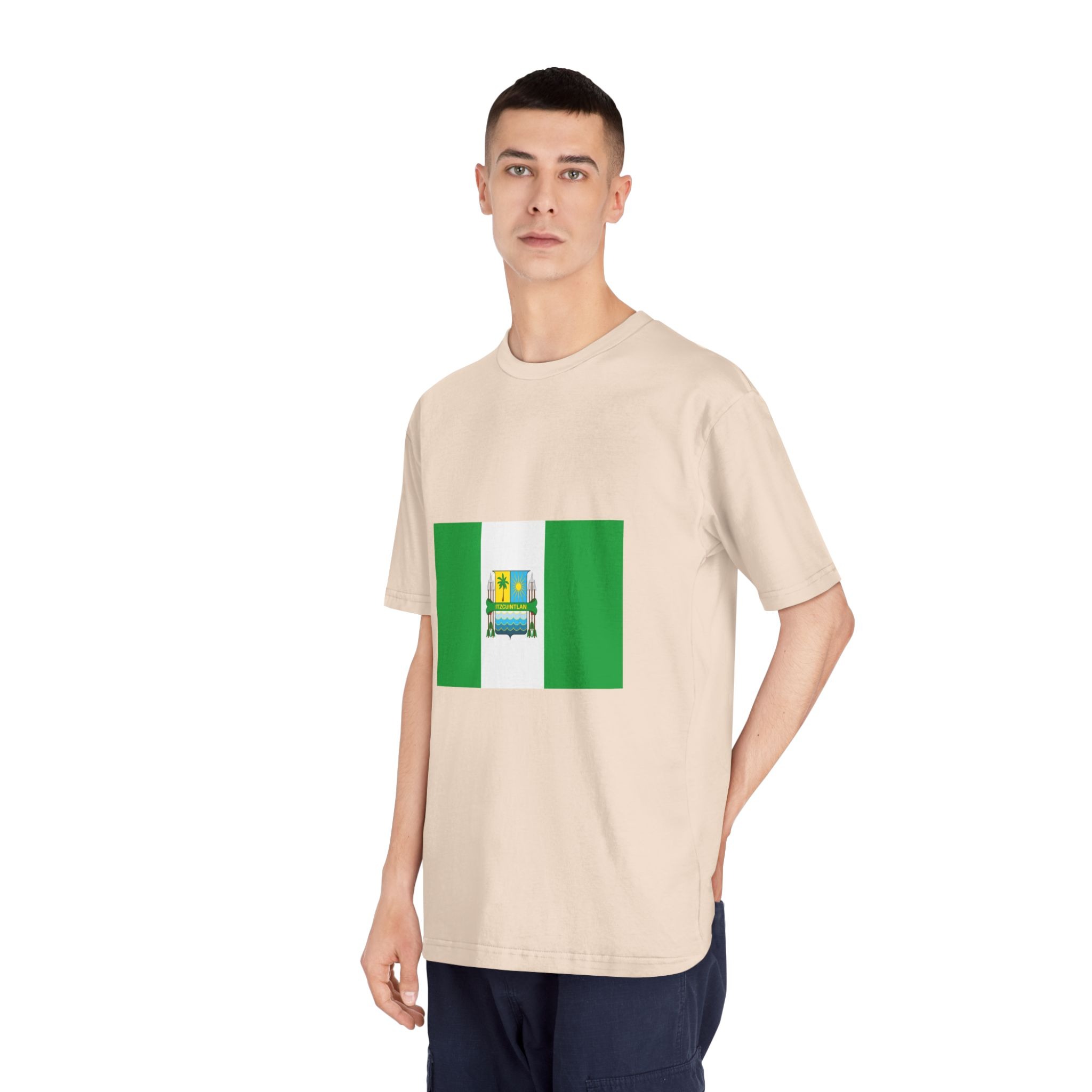 Flag of Escuintla Department Unisex Classic Crewneck T Shirt - Image 12