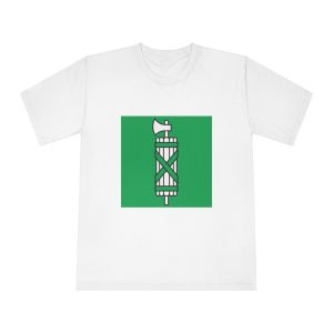 Flag of Canton of Sankt Gallen Unisex Classic Crewneck T Shirt