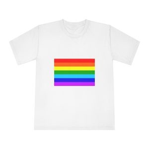 Classic Rainbow Flag Lgbt Pride Flag With Six Horizontal Stripes Global Lgbt Unisex Classic Crewneck T Shirt