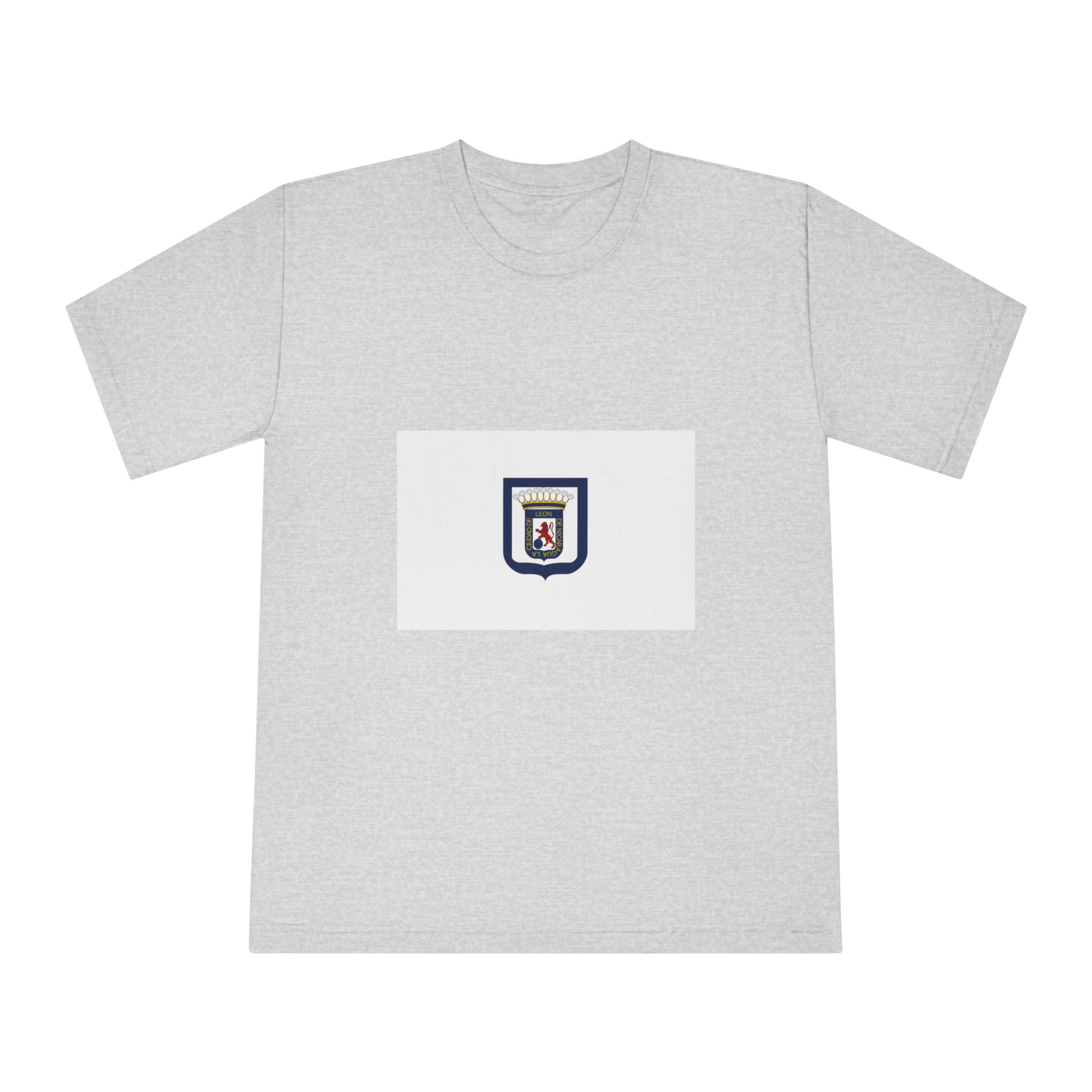 Flag of Leon, Nicaragua Unisex Classic Crewneck T Shirt - Image 13