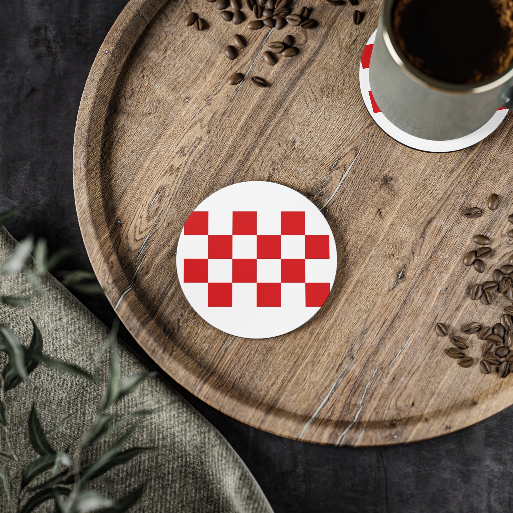 North Brabant Flag Coasters - Image 2