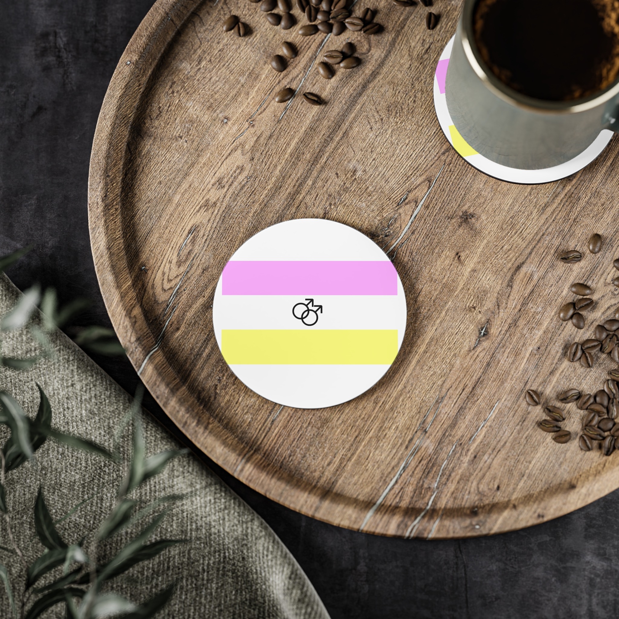 Twink Pride Flag (proposed) Coasters - Image 2