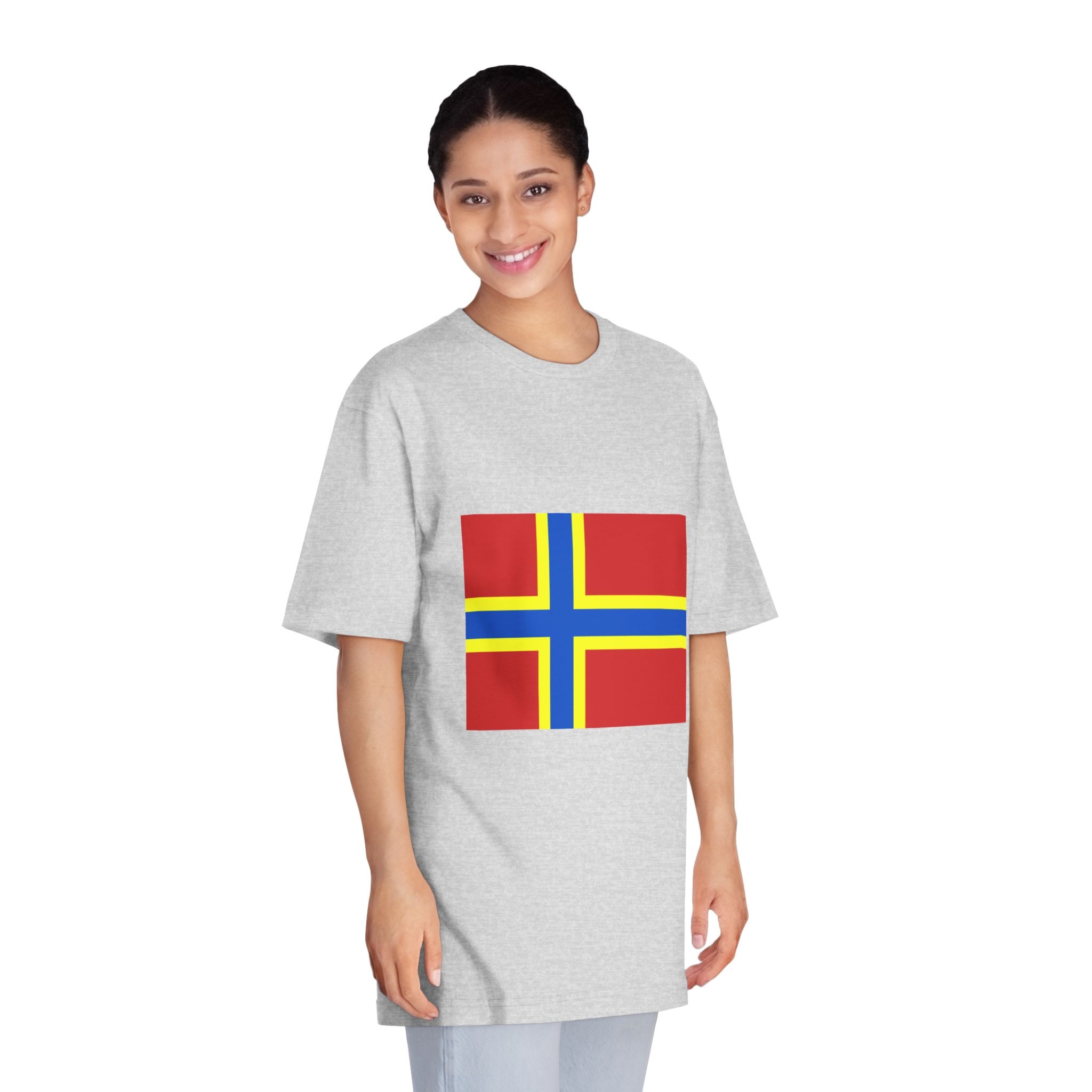 Flag of Orkney Unisex Classic Crewneck T Shirt - Image 15