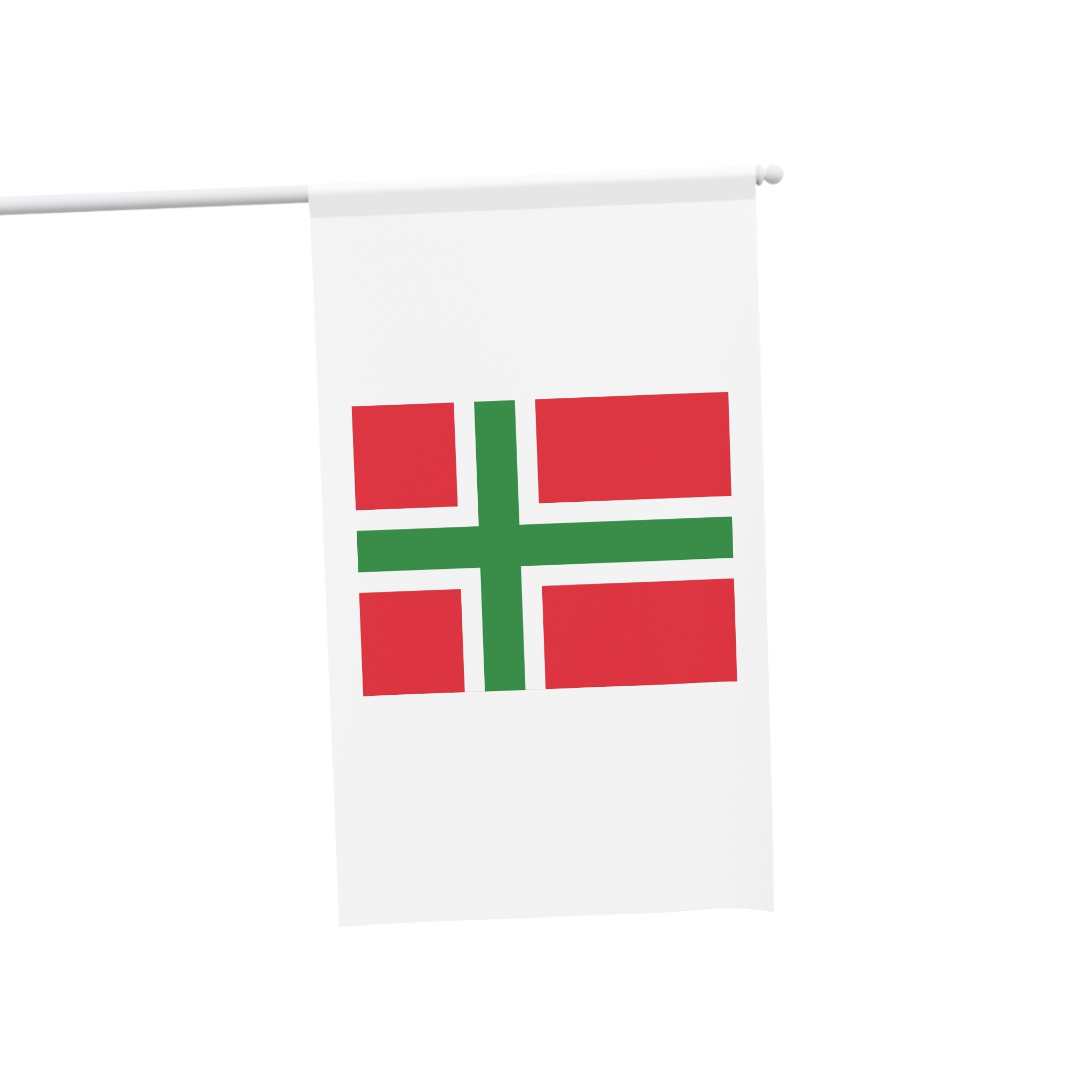 Flag Denmark Bornholmsflaget House Banner - Image 3