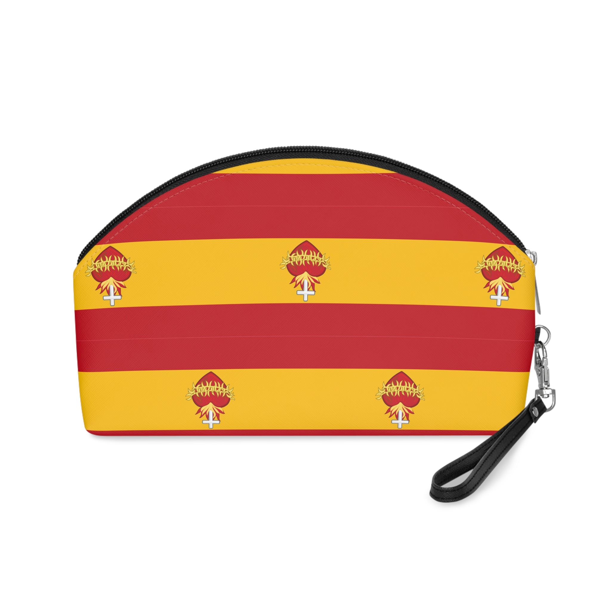 Flag of Spain According To Command of Alphonse Charles With Sacred Heart Makeup Bag - Image 2