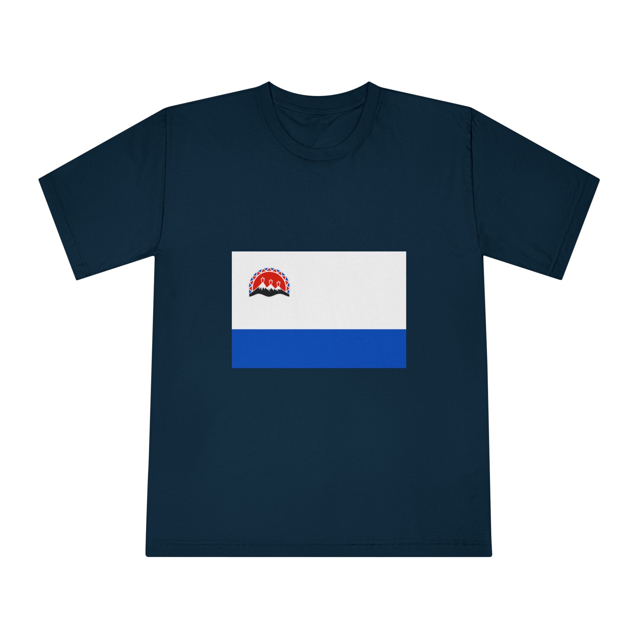 Flag of Kamchatka Krai Unisex Classic Crewneck T Shirt - Image 17