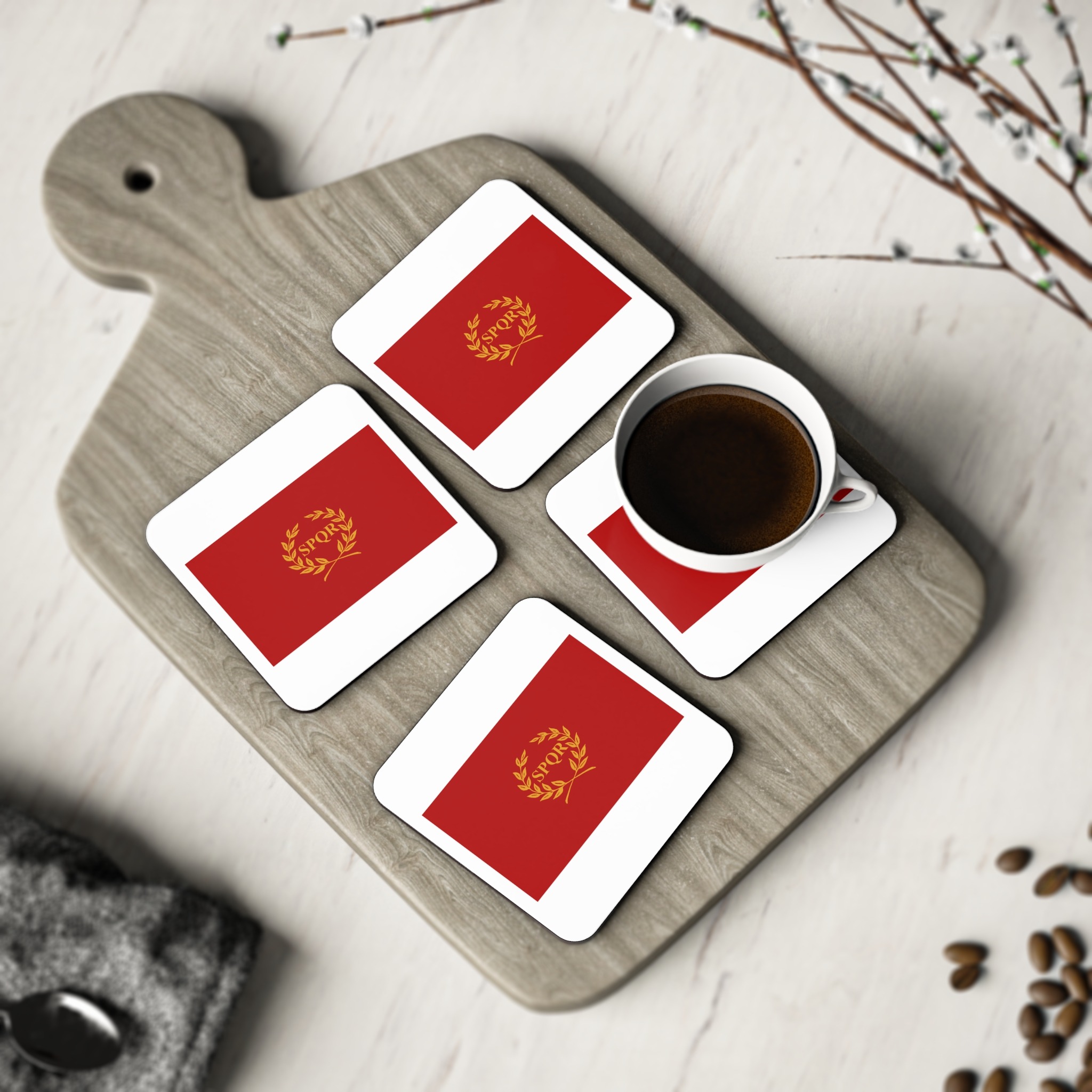 Nova Roma Flag Coasters - Image 8