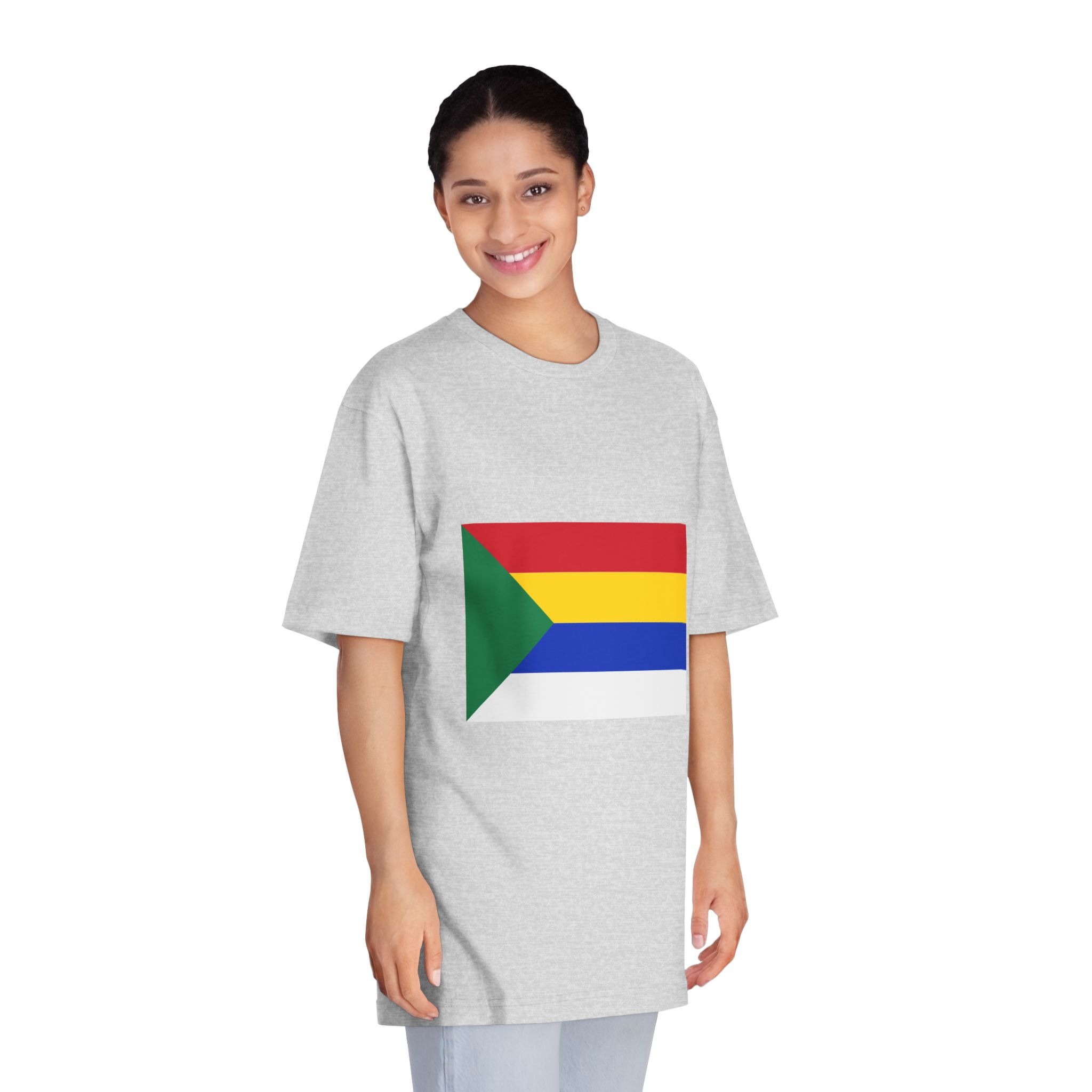 Flag of Druze Unisex Classic Crewneck T Shirt - Image 15