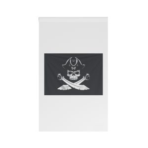 Pirate Logo Flag House Banner