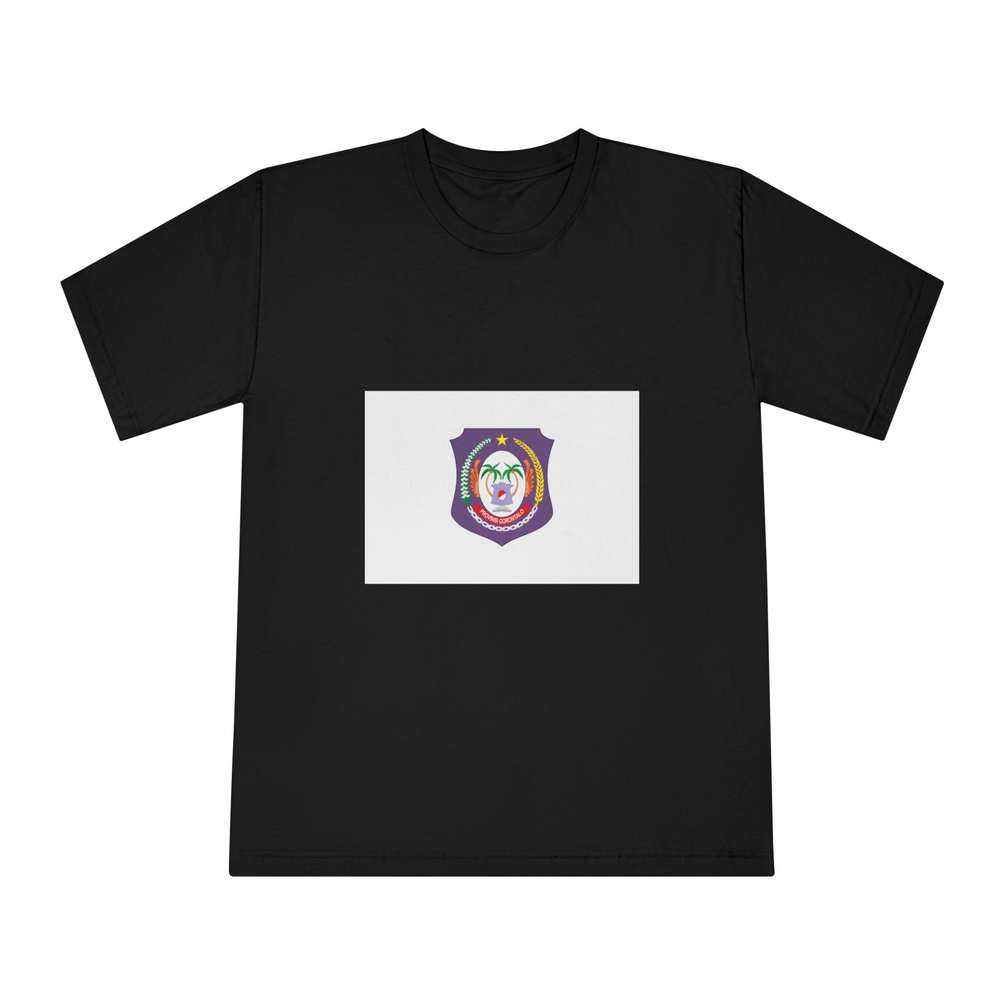 Flag of Gorontalo Unisex Classic Crewneck T Shirt - Image 5