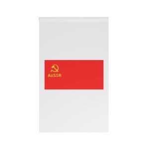 Flag Azerbaijan Soviet Socialist Republic 1937 1940 House Banner