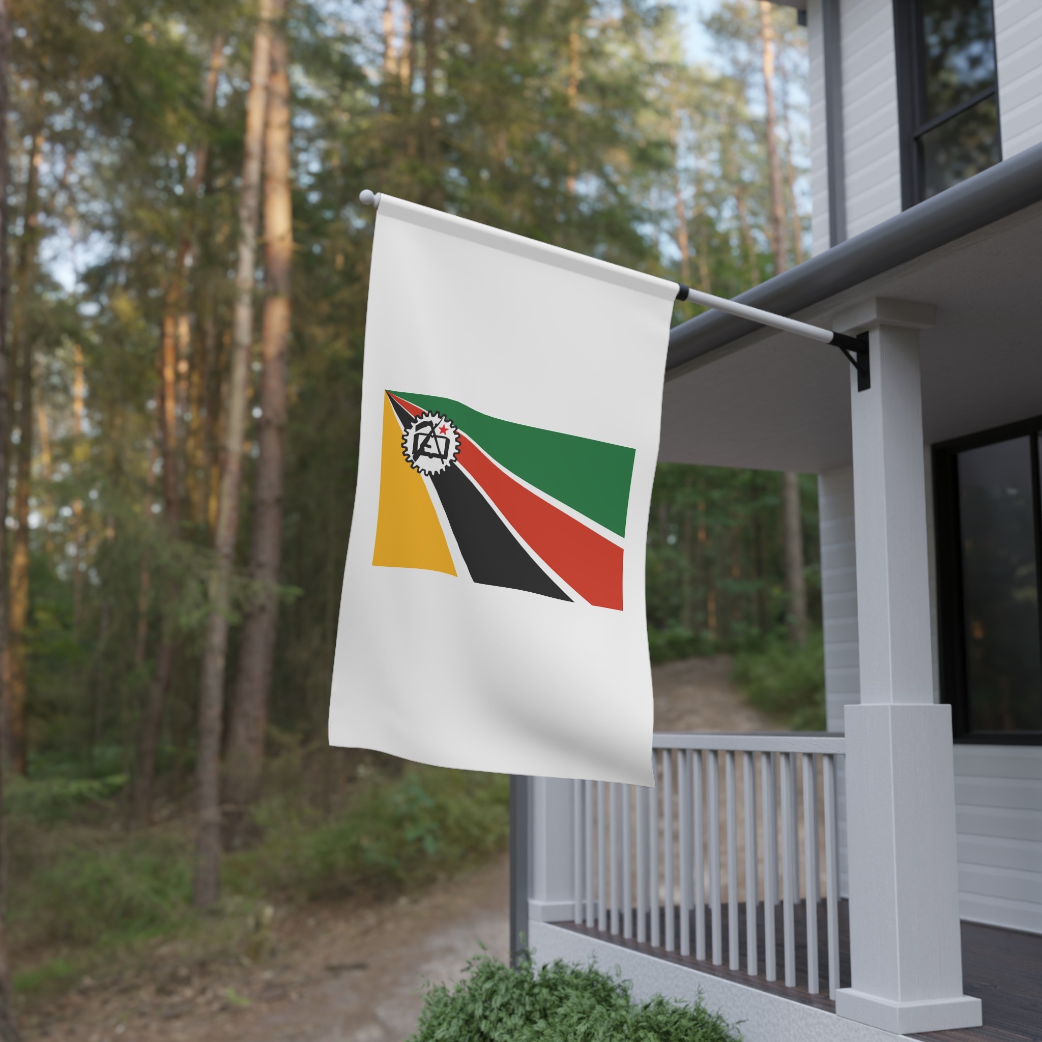 Flag of Mozambique 1975 1983 House Banner - Image 4