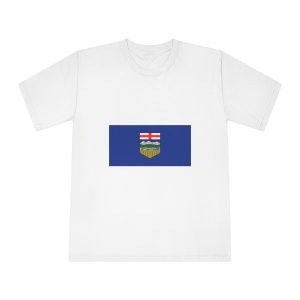 Flag of Alberta Unisex Classic Crewneck T Shirt
