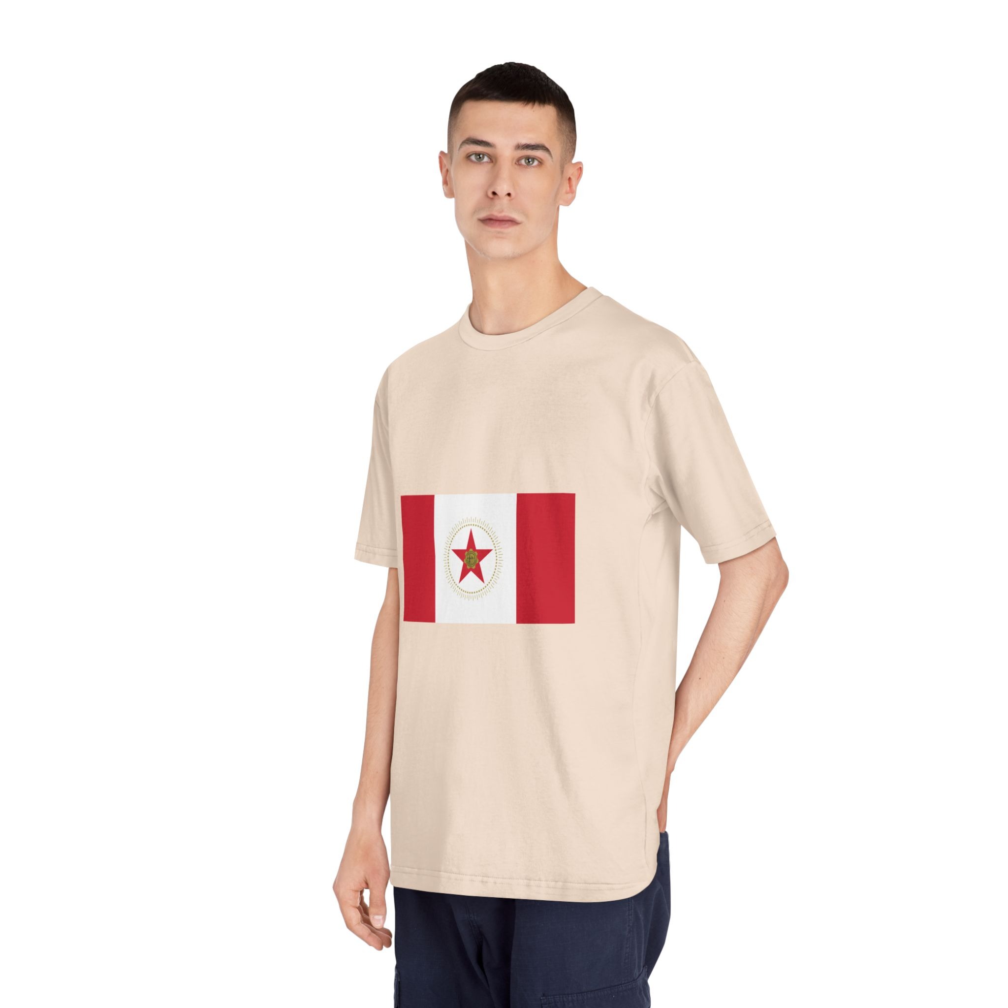 Flag of Birmingham, Alabama Unisex Classic Crewneck T Shirt - Image 12
