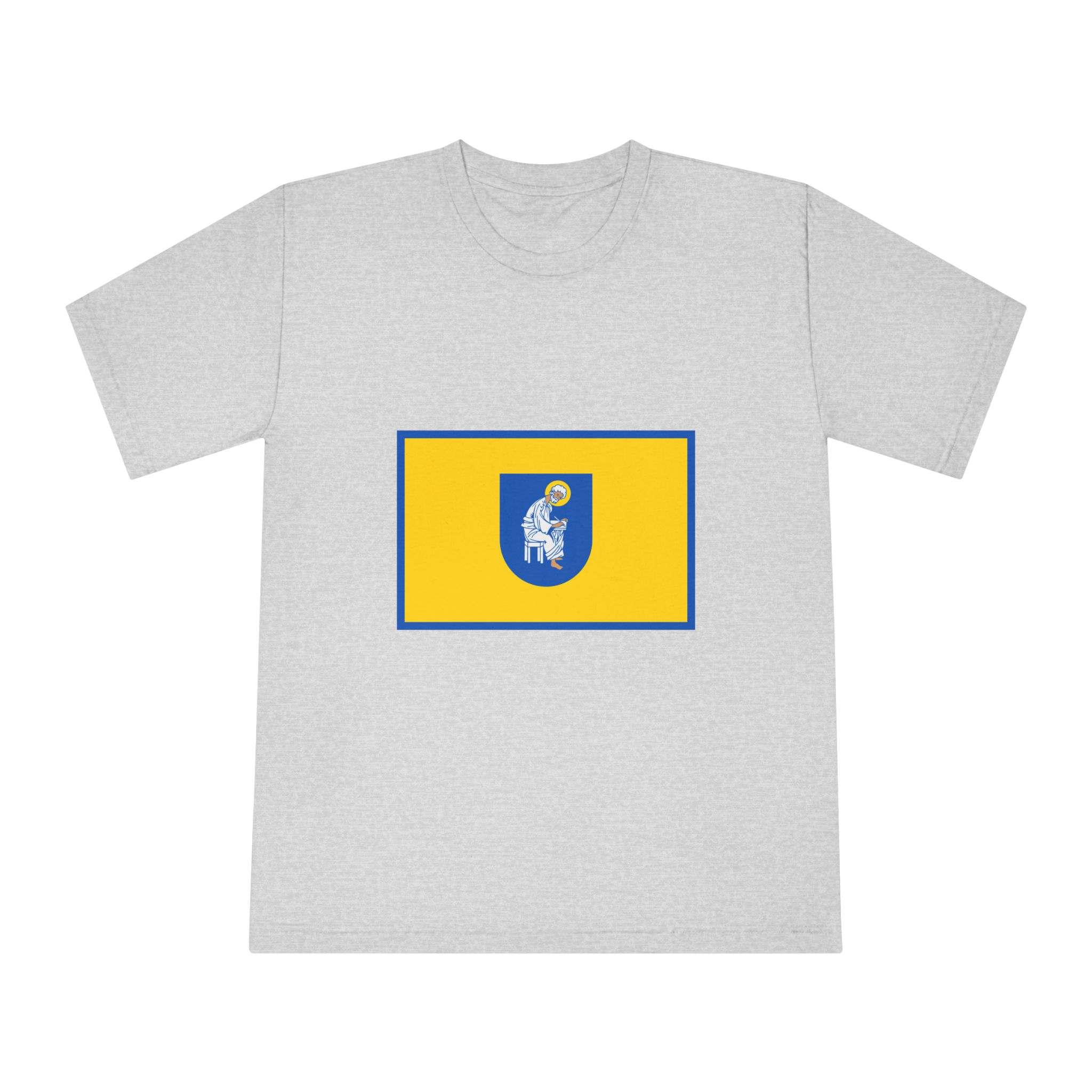 Flag of Pechersk District In Kyiv Unisex Classic Crewneck T Shirt - Image 13