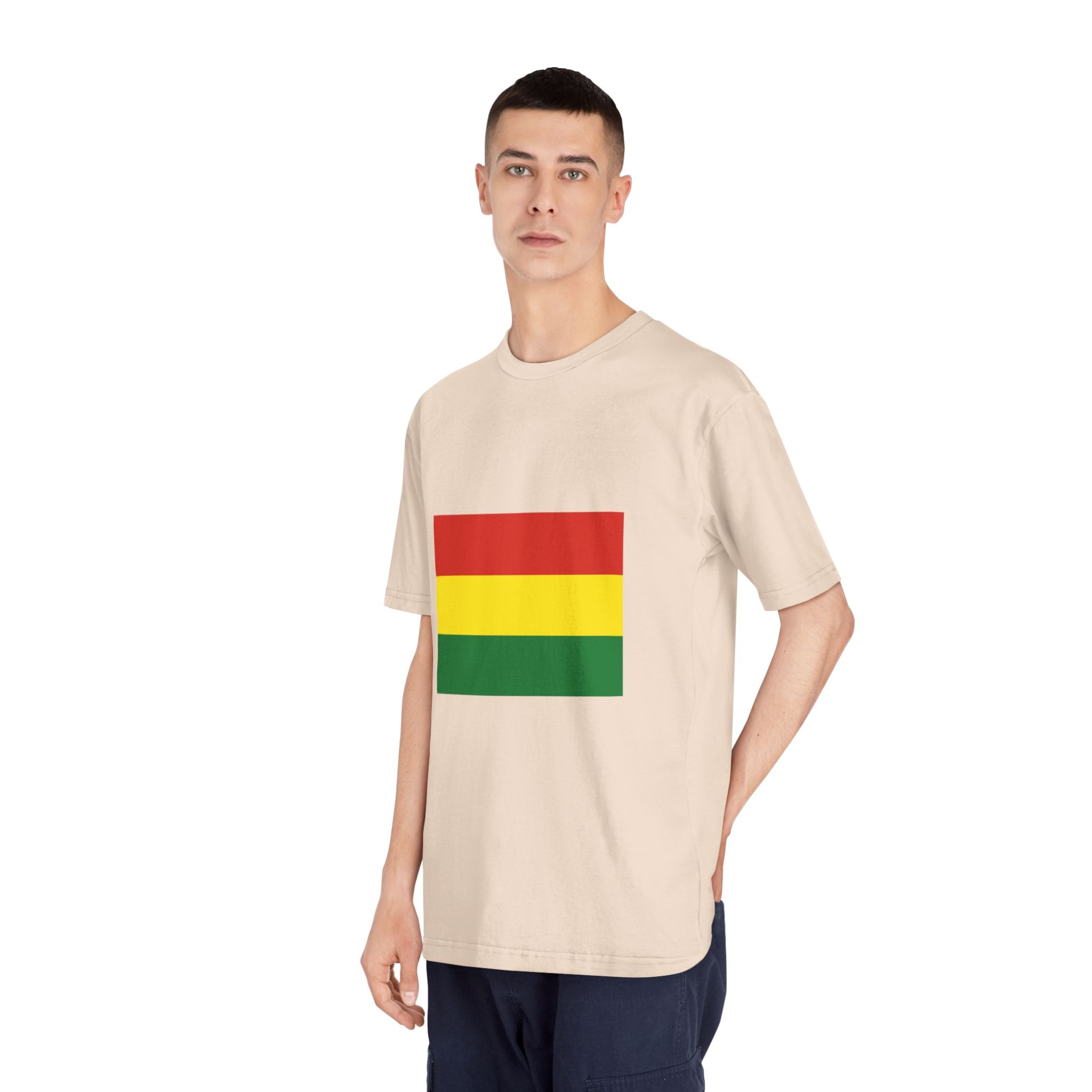Flag of Bolivia Unisex Classic Crewneck T Shirt - Image 12