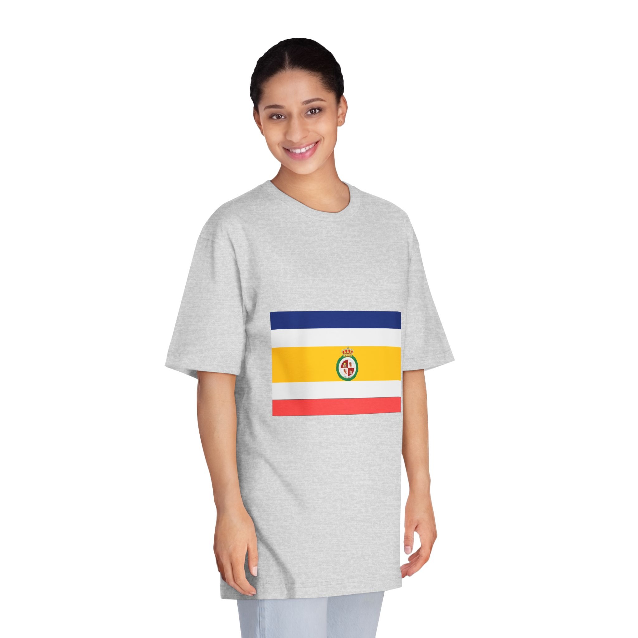 Flag of Granada, Nicaragua Unisex Classic Crewneck T Shirt - Image 15