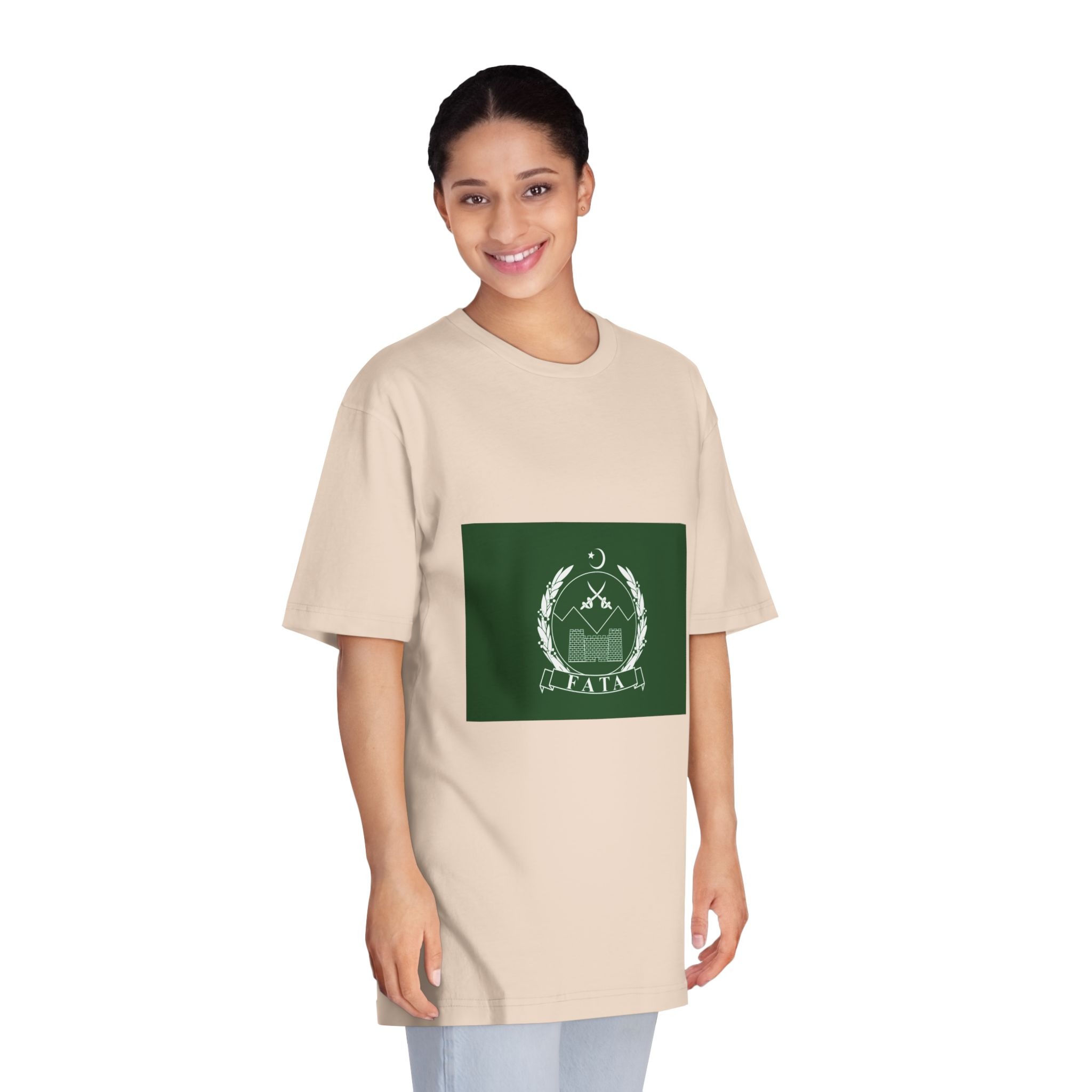 Flag of Fata Unisex Classic Crewneck T Shirt - Image 11