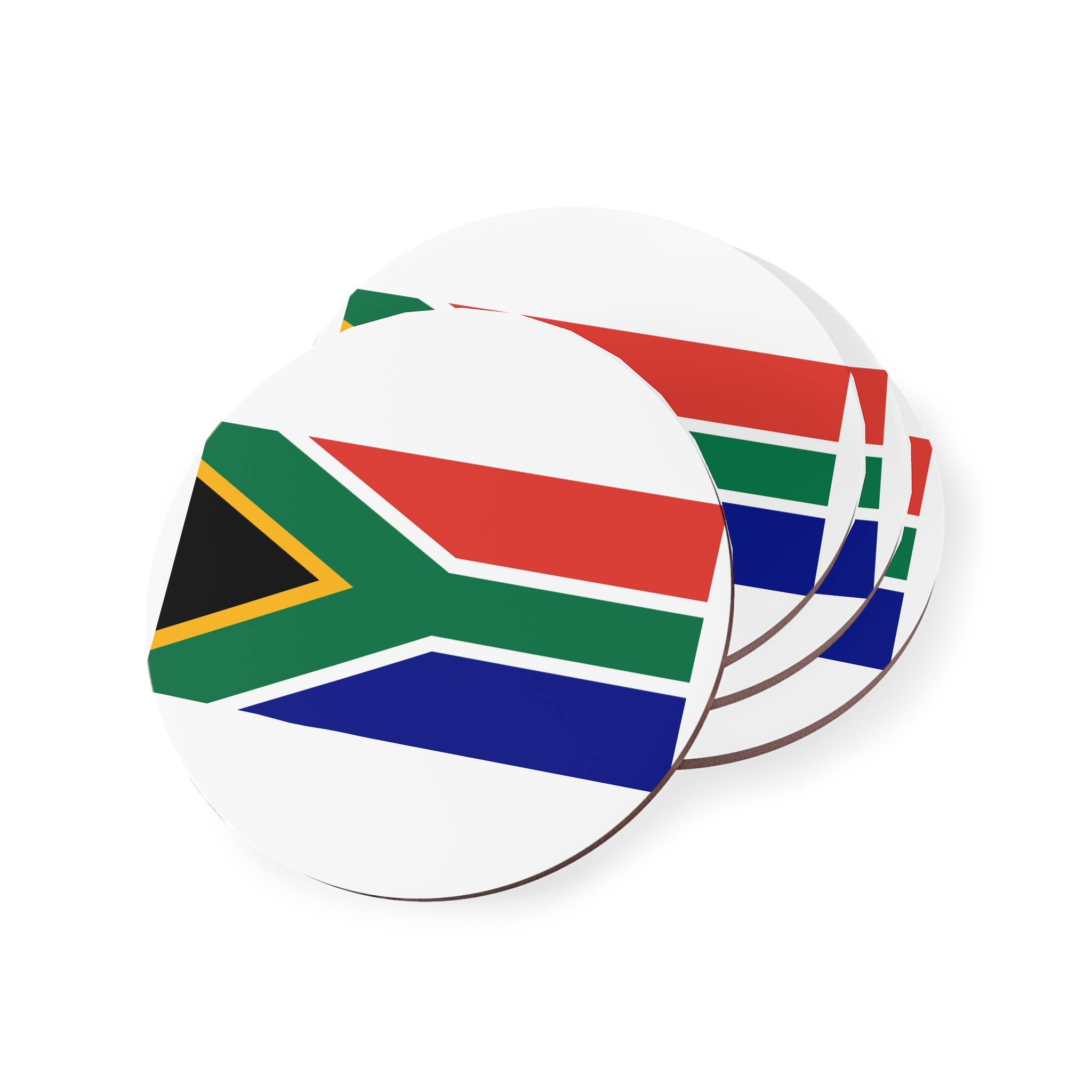 South Africa Flag Coasters - Image 3