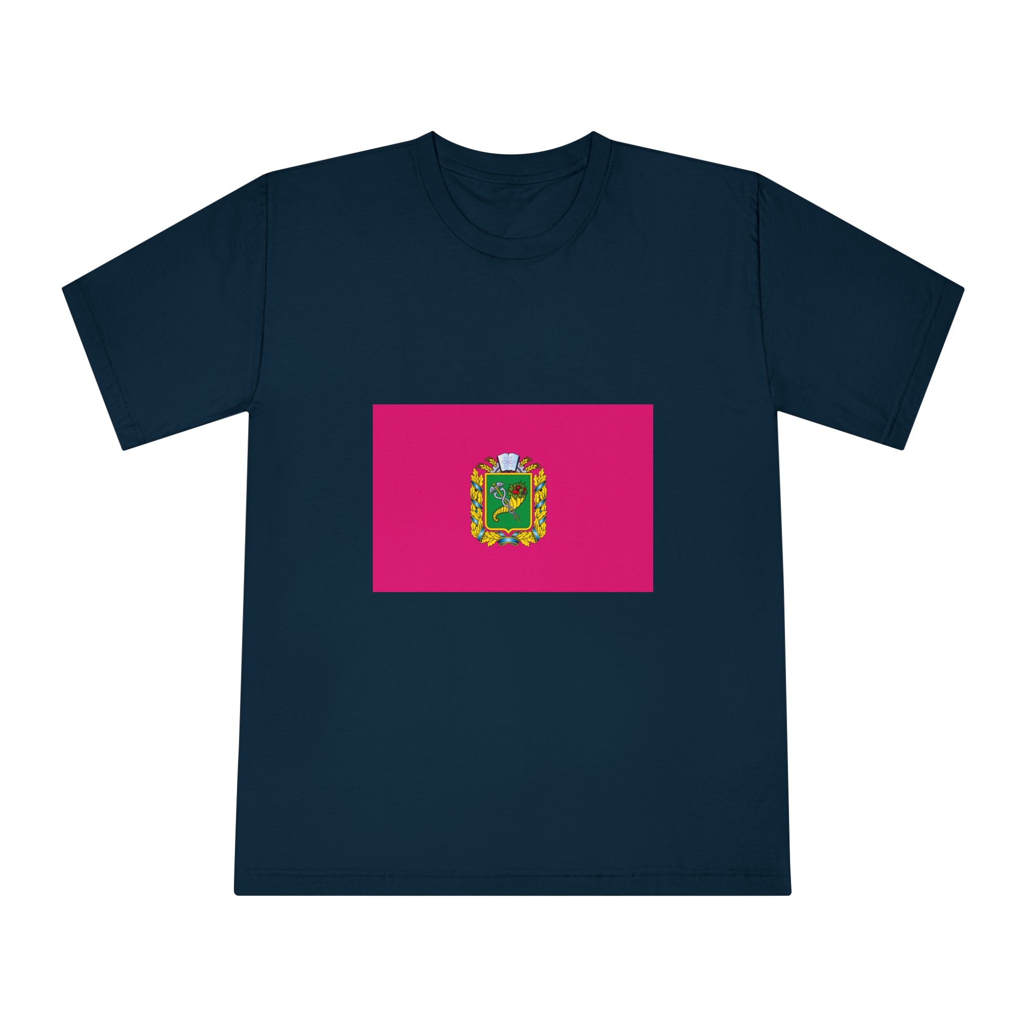 Flag of Kharkiv Oblast Unisex Classic Crewneck T Shirt - Image 17