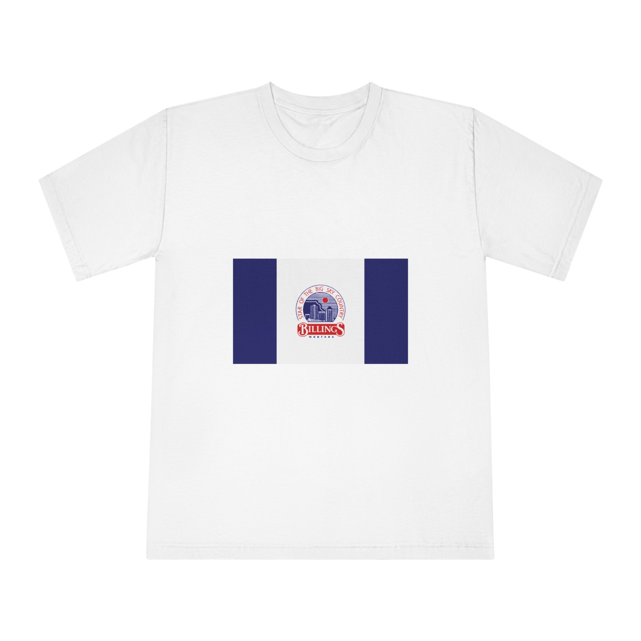 Flag of Billings, Montana Unisex Classic Crewneck T Shirt