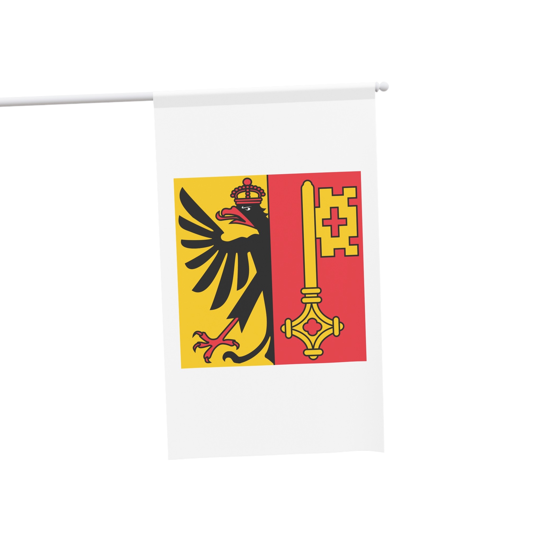Flag of Canton of Geneva House Banner - Image 3