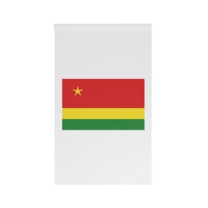 Proposed Nationalist Flag Reunion Blue Red Green Yellow Stripes Regional Banner Inde House Banner